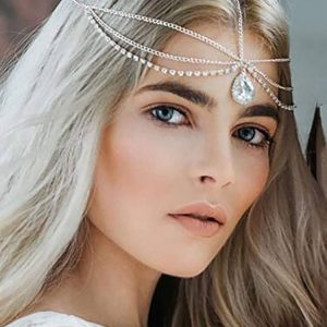 Crystal Bridal Hair Wedding Rhinestone Headbands Headpiece For Girl's and Woman's